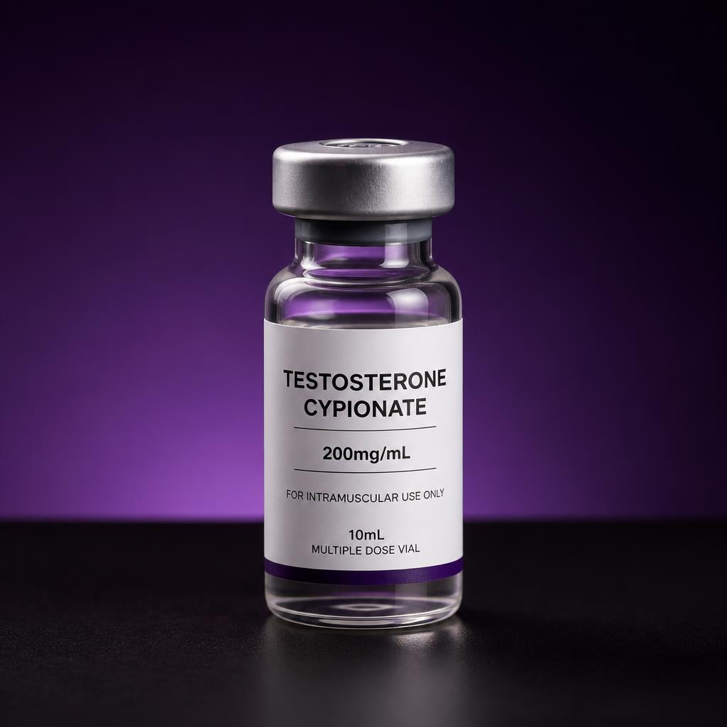 Testosterone Cypionate vial