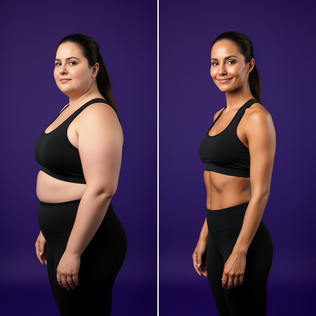 Medical weight loss transformation